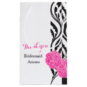 Een luxe bruidbruidjes gunt cadeautas (Achterkant)