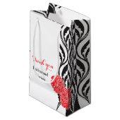 Een luxe bruidbruidjes gunt cadeautas (Voorkant Gekanteld)