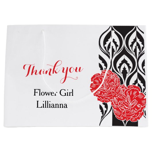 Een luxe bruiloft voor een cadeautas (Voorkant)