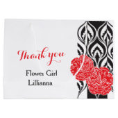 Een luxe bruiloft voor een cadeautas (Achterkant)