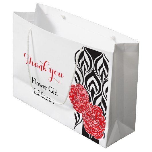 Een luxe bruiloft voor een cadeautas (Voorkant Gekanteld)