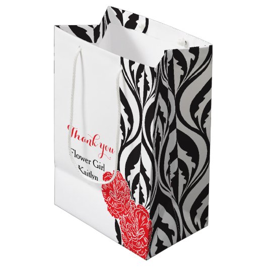 Een luxe bruiloft voor een cadeautas (Voorkant Gekanteld)