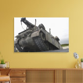 Een M88A2 Hercules Recovery Vehicle Canvas Afdruk (Insitu (Woonkamer))