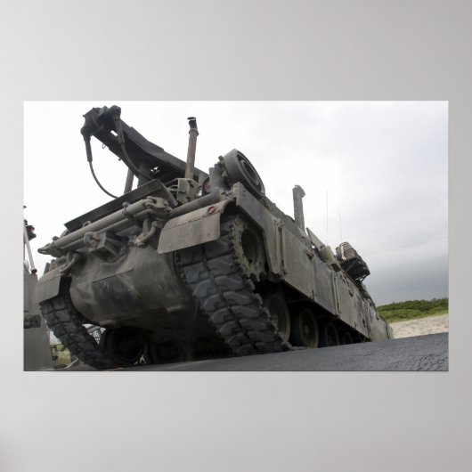 Een M88A2 Hercules Recovery Vehicle Poster (Voorkant)