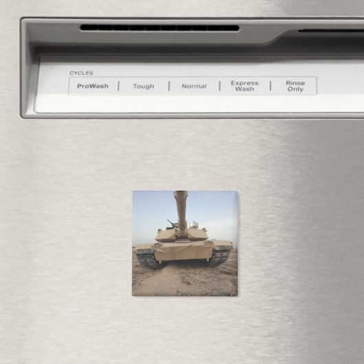 Een M-1A1 hoofdslagtank Magneet (Insitu (Vaatwasser))