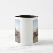 Een M-1A1 hoofdslagtank Mok (Midden)