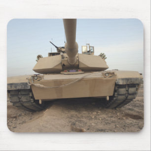 Een M-1A1 hoofdslagtank Muismat