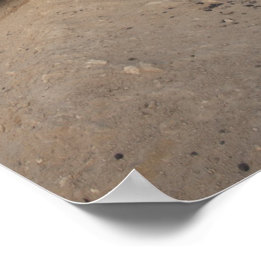 Een M-1A1 hoofdslagtank Poster (Hoek)