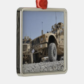 Een M-ATV-mijnbestendig amusementsbeschermd voertu Metalen Ornament (Rechts)