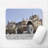 Een M-ATV-mijnbestendig amusementsbeschermd voertu Muismat (Met muis)