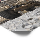 Een M-ATV-mijnbestendig amusementsbeschermd voertu Poster (Hoek)