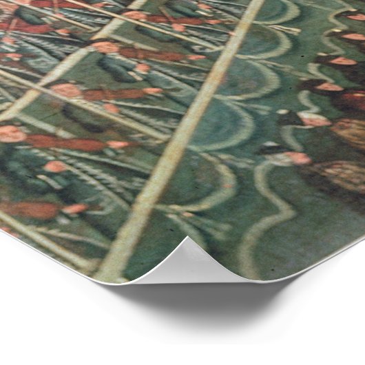 Een maaltijd in het theater van San Benedetto Poster (Hoek)