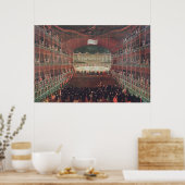 Een maaltijd in het theater van San Benedetto Poster (Keuken)