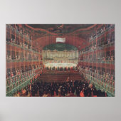 Een maaltijd in het theater van San Benedetto Poster (Voorkant)