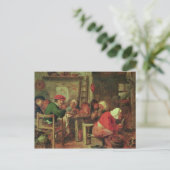 Een maaltijd van de Boer Briefkaart (Staand voorkant)