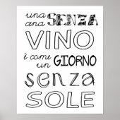 Een maaltijd zonder wijn... poster (Voorkant)