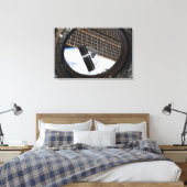 Een maan rots 2 canvas afdruk (Insitu (Slaapkamer))