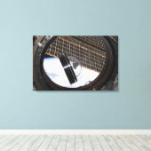 Een maan rots 2 canvas afdruk (Insitu (Houten vloer))