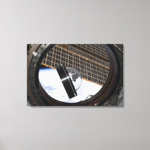 Een maan rots 2 canvas afdruk