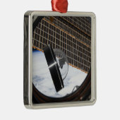 Een maan rots 2 metalen ornament (Rechts)