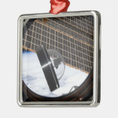 Een maan rots 2 metalen ornament (Links)