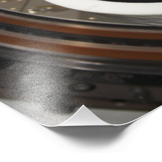 Een maan rots 3 foto afdruk (Hoek)