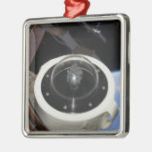 Een maan rots 3 metalen ornament (Links)