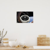 Een maan rots 3 poster (Keuken)