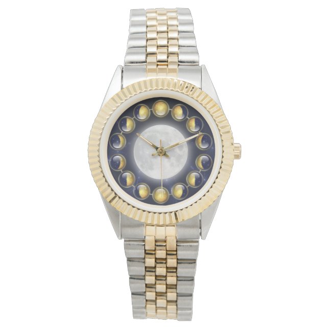 Een maand in het leven van de maan horloge (Voorkant)