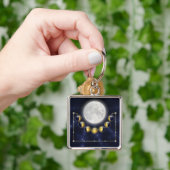 Een maand in het leven van de maan Sleutelhanger (Hand)