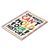 Een maand kan ons geschiedenis Notitieboek niet va (Linkerzijde)