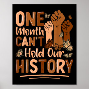 Een maand kan onze geschiedenis niet bevatten Empo Poster