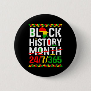 Één maand kan onze geschiedenis niet bevatten Zwar Ronde Button 5,7 Cm