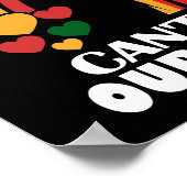 Een maand kan onze geschiedenis niet bijhouden poster (Hoek)