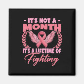 Een maand lang is het bewustzijn van borstkanker l magneet (Voorkant)