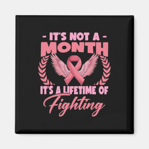 Een maand lang is het bewustzijn van borstkanker l magneet