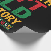 Een maand lang wachten we op onze geschiedenis, zw cadeaupapier (Hoek)