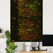 Een maand van Yellowstone-geluiden Poster (Thuiskantoor)