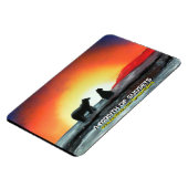 Een Maand van Zonsondergangen Magneet (Linkerzijde)