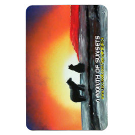 Een Maand van Zonsondergangen Magneet