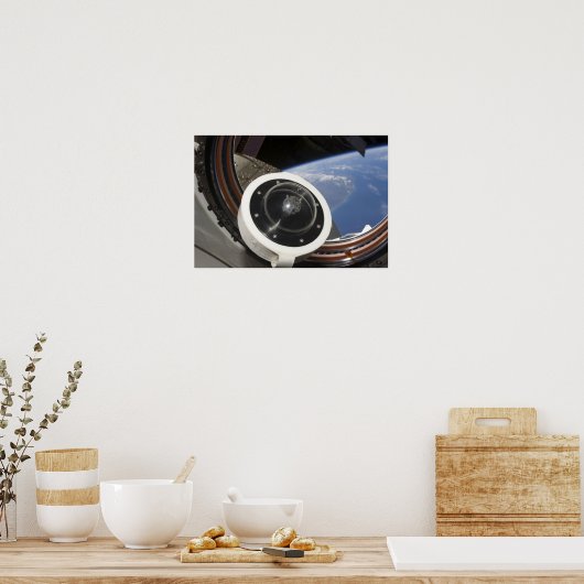 Een maanrots poster (Keuken)