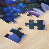 Een maanverlichte vlinder legpuzzel (Zijkant)