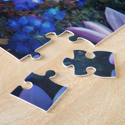 Een maanverlichte vlinder legpuzzel (Zijkant)