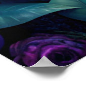 Een maanverlichte vlinder poster (Hoek)