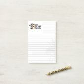 “Eén maar nog” Gelinieerde 3M Post-it® Notities Notes (Op bureau)