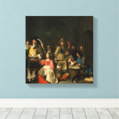 Een maatschappij van soldaten canvas afdruk (Insitu (Houten vloer))