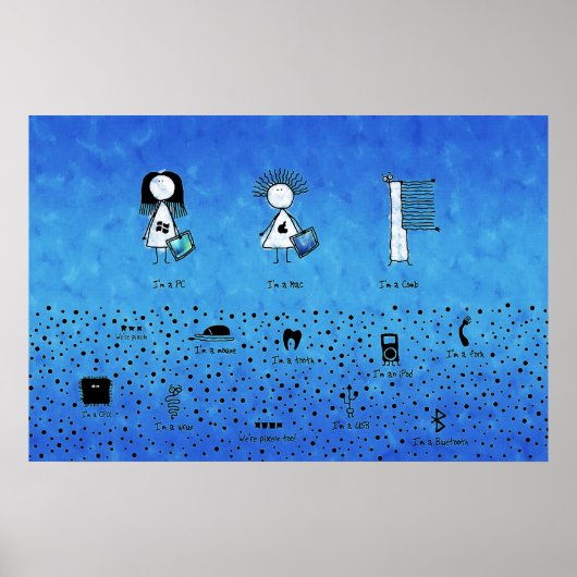 Een Mac ophalen Poster (Voorkant)