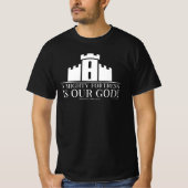 Een machtig fort is onze God T-shirt (Voorkant)