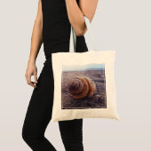 Een macroUitzicht van een wervelkolom Tote Bag (Voorkant (product))