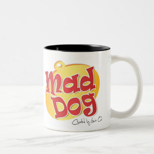 Een Mad Doggin-Mok Tweekleurige Koffiemok